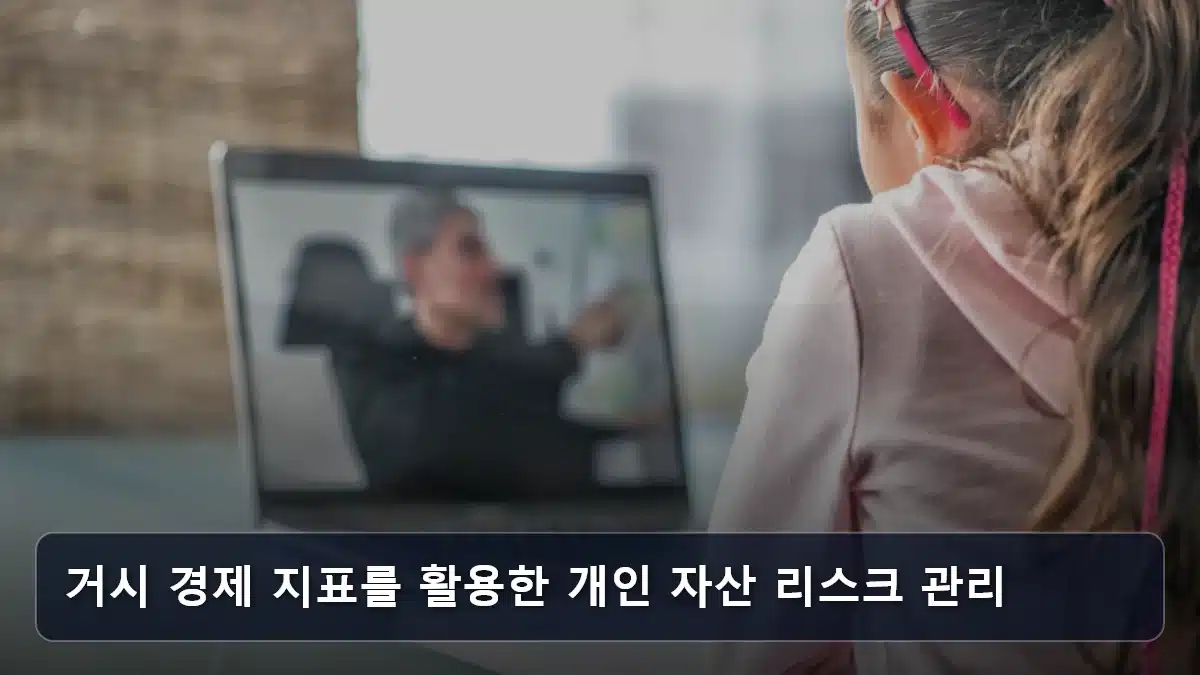 거시 경제 지표를 활용한 개인 자산 리스크 관리 관련 이미지