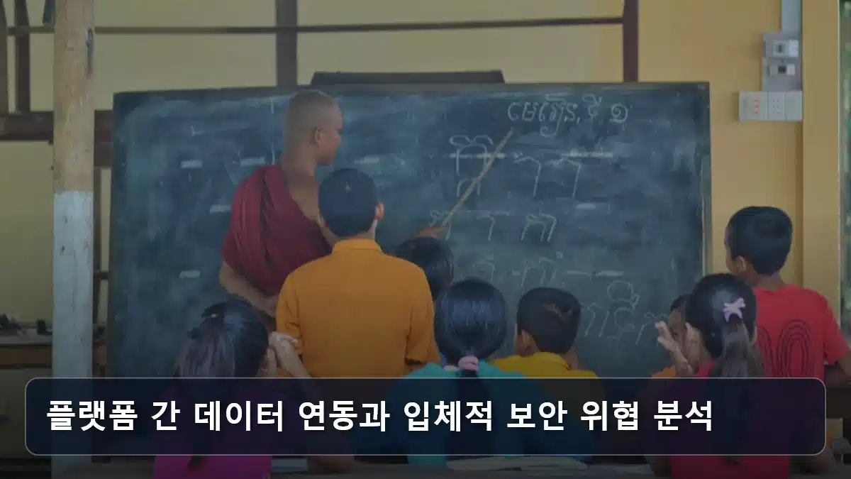 플랫폼 간 데이터 연동과 입체적 보안 위협 분석 관련 이미지