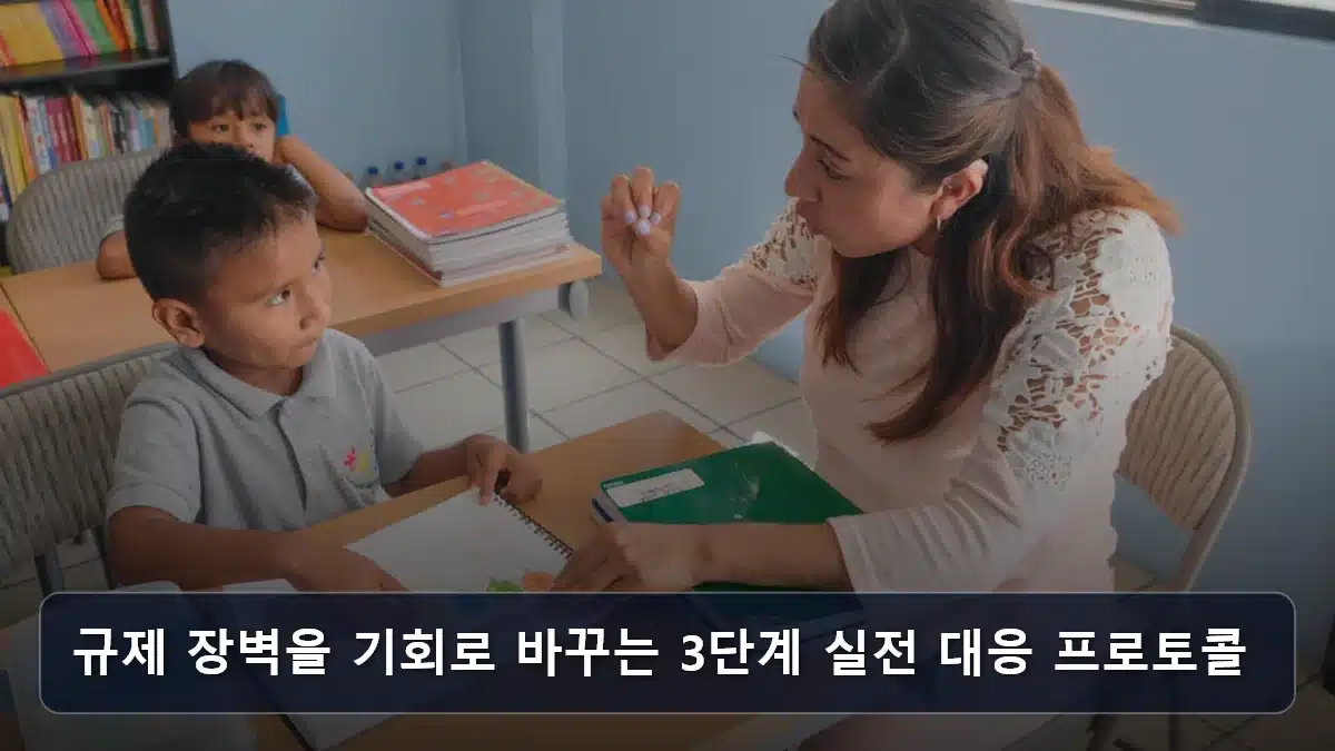 규제 장벽을 기회로 바꾸는 3단계 실전 대응 프로토콜 관련 이미지